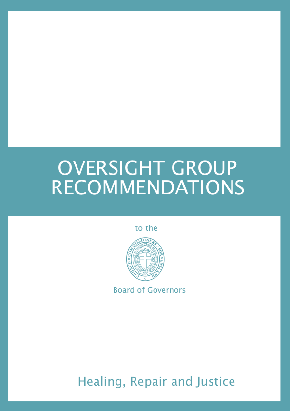 OVERSIGHT GROUP RECOMMENDATIONS